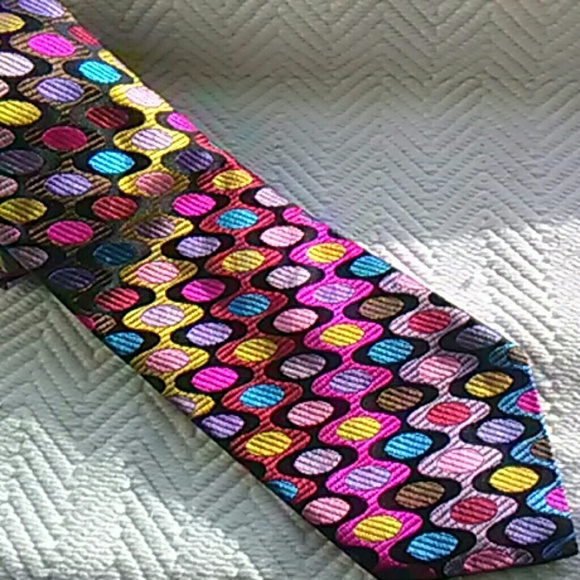 Rare Duchamp London Luxury Silk Tie - Picture 4 of 7